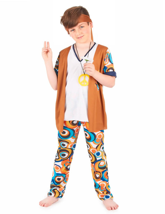 Costum de familie hippie