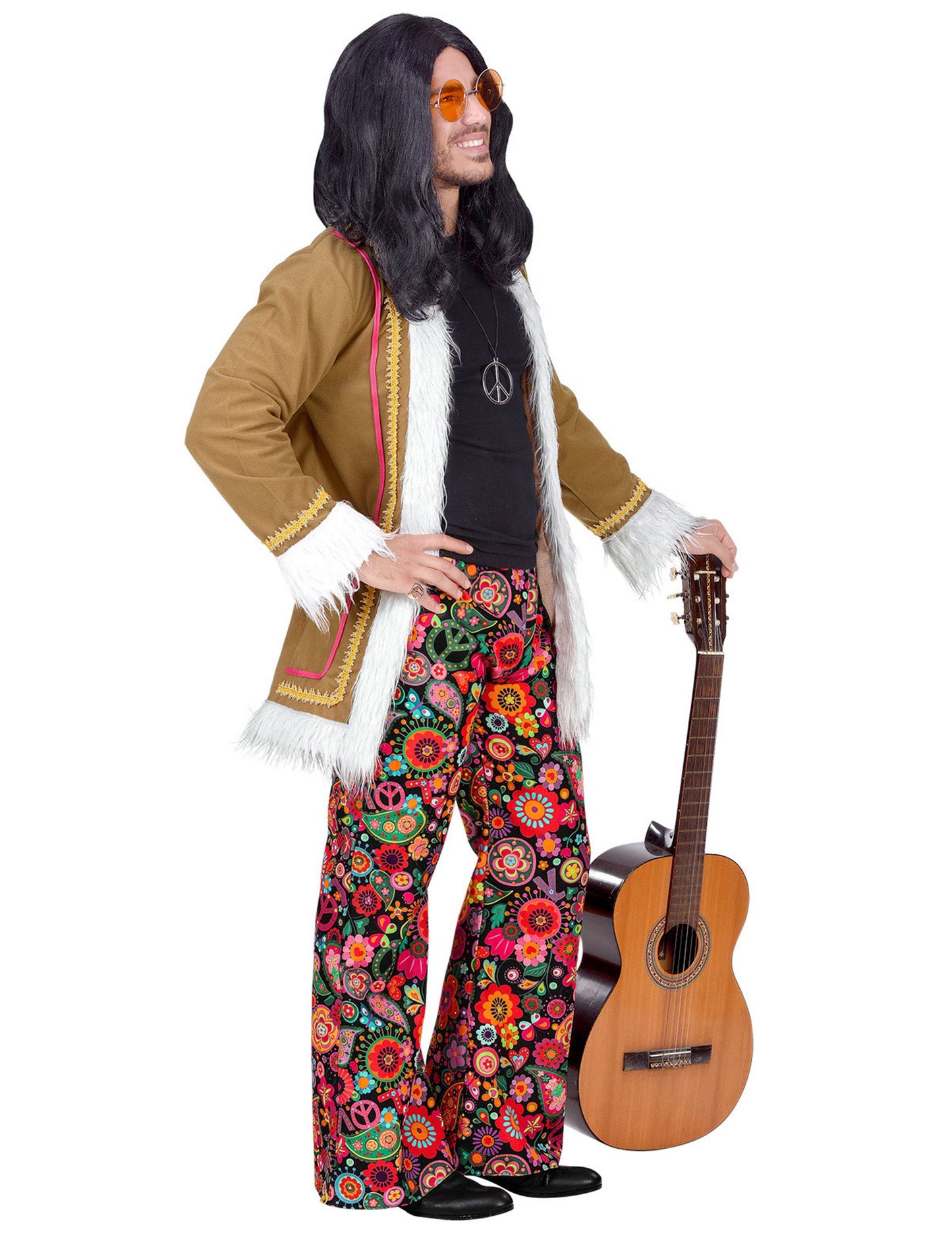Costum de om Hippie Woodstock