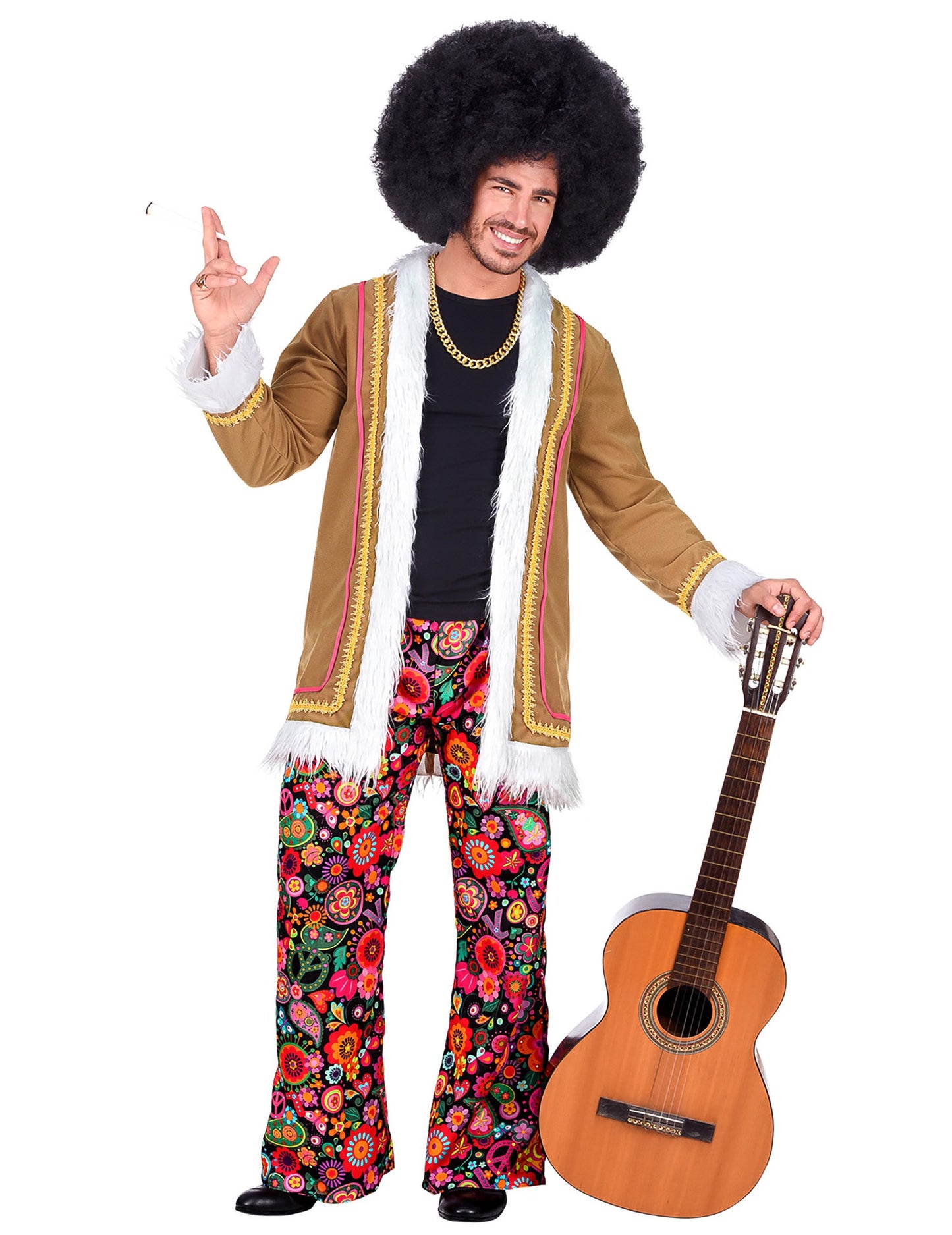 Costum de om Hippie Woodstock
