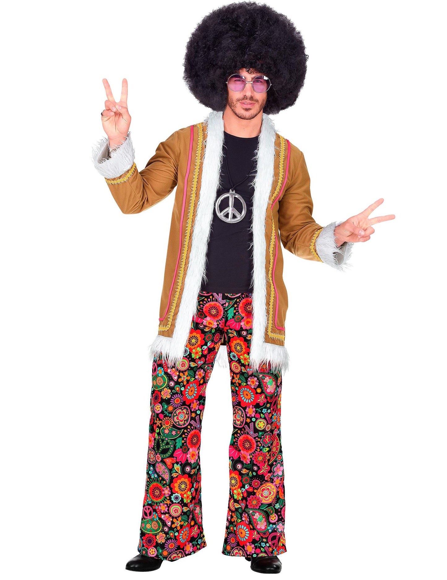 Costum de om Hippie Woodstock
