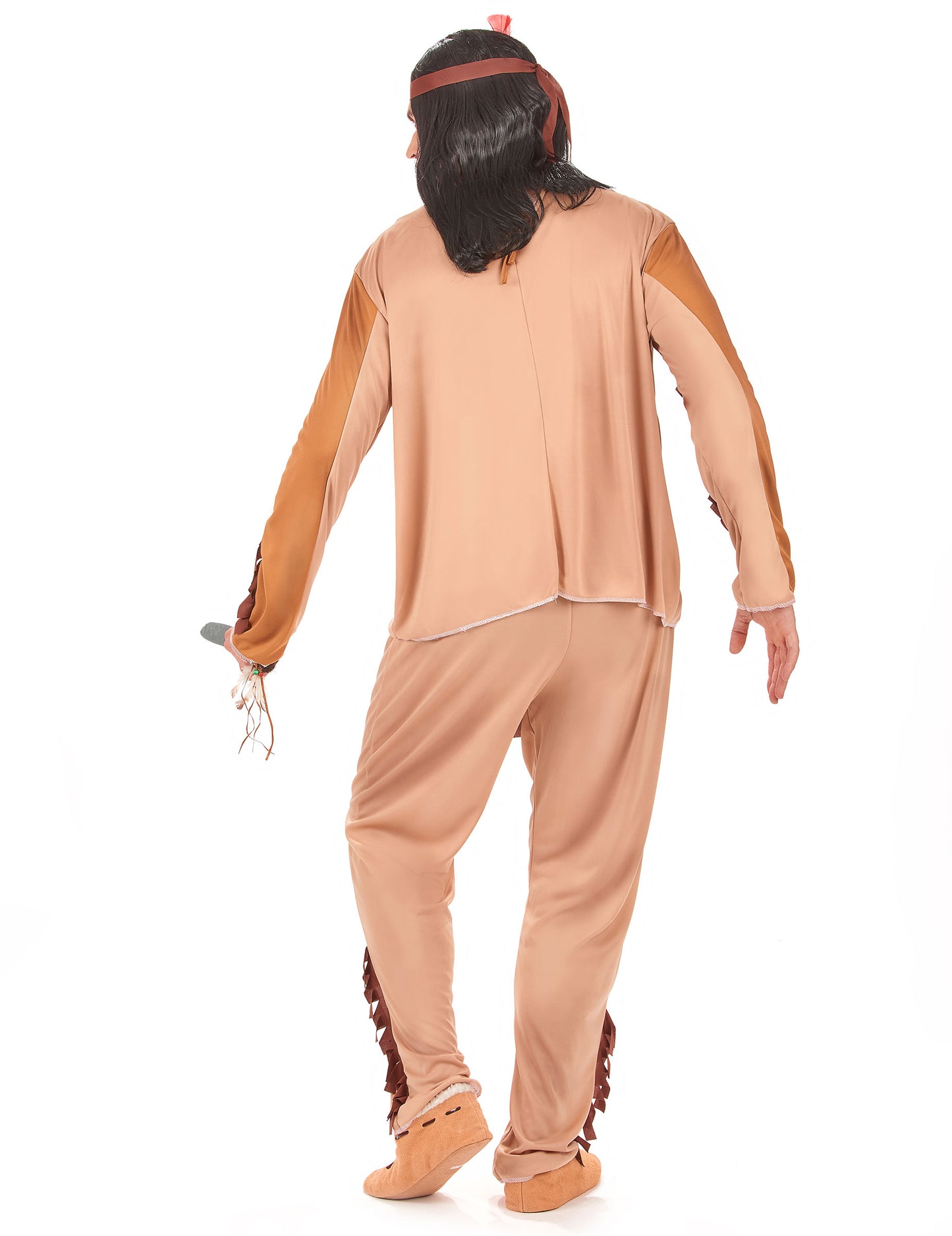 Deghizare indiană bej și maro bărbaților