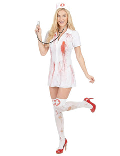 Costume de infirmieră pentru adulți de Halloween