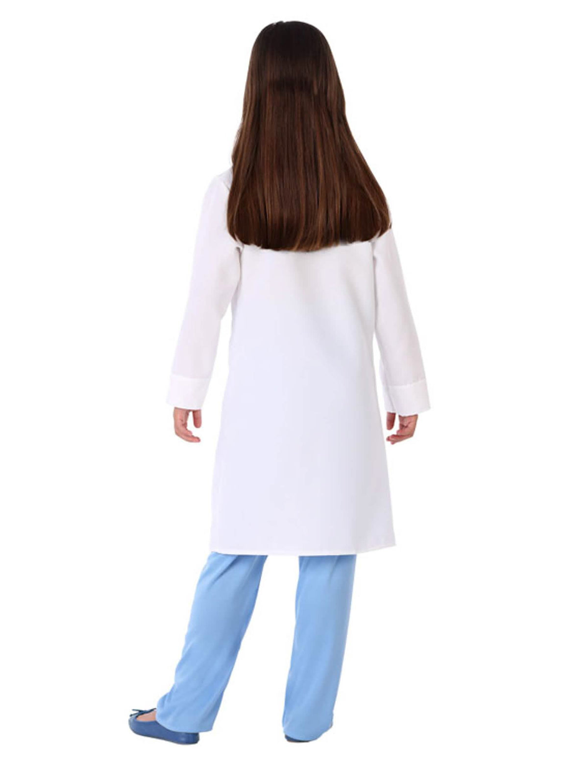 Vedere din spate a costumului de doctor pentru copil