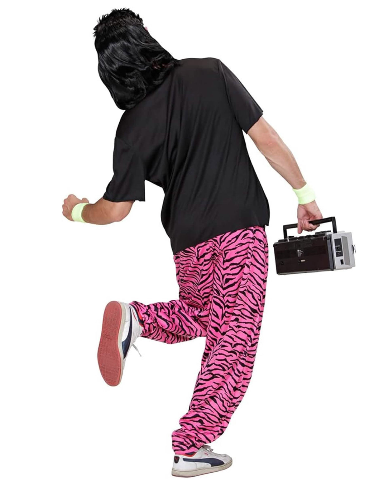 Vedere din spate a costumului de jogging I love 80's pentru bărbat