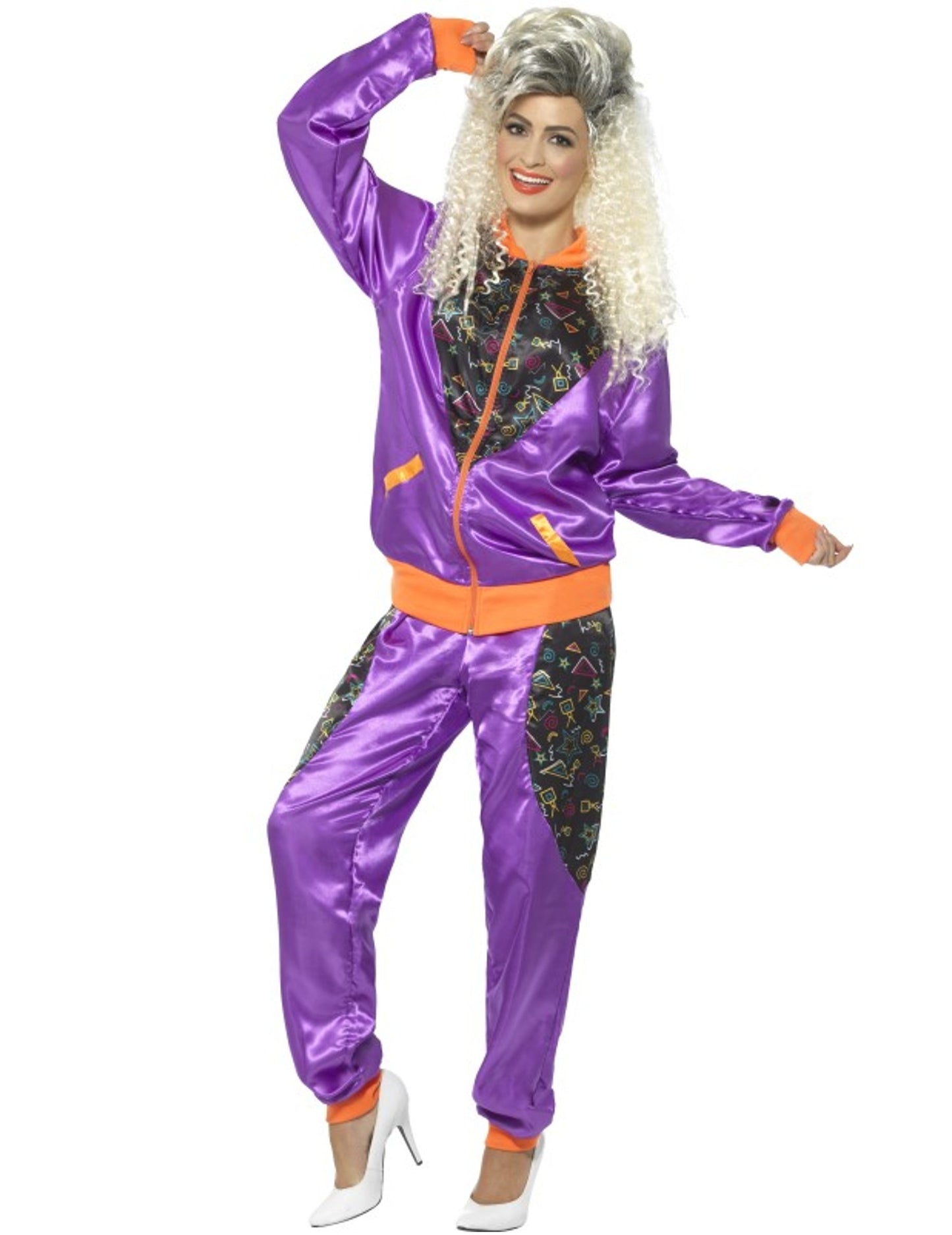 Retro Purple Women's Jogging Deghize