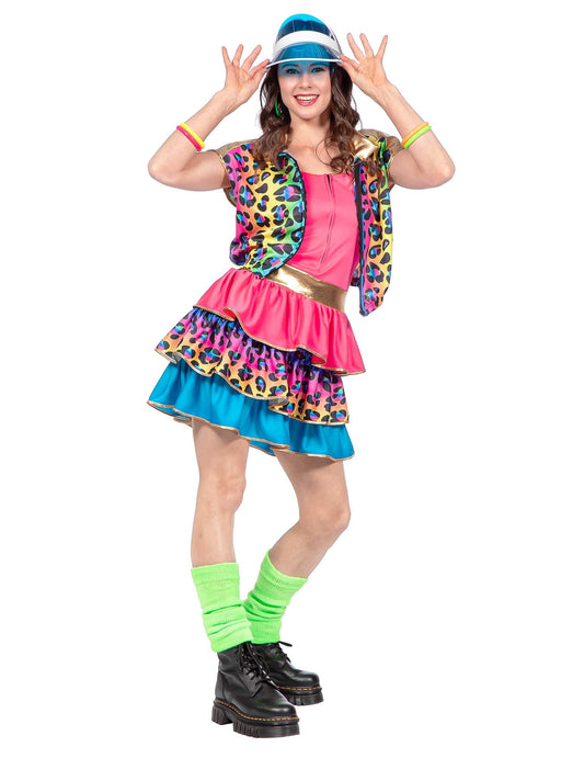 Costum de cuplu pantere kitsch pentru adulți