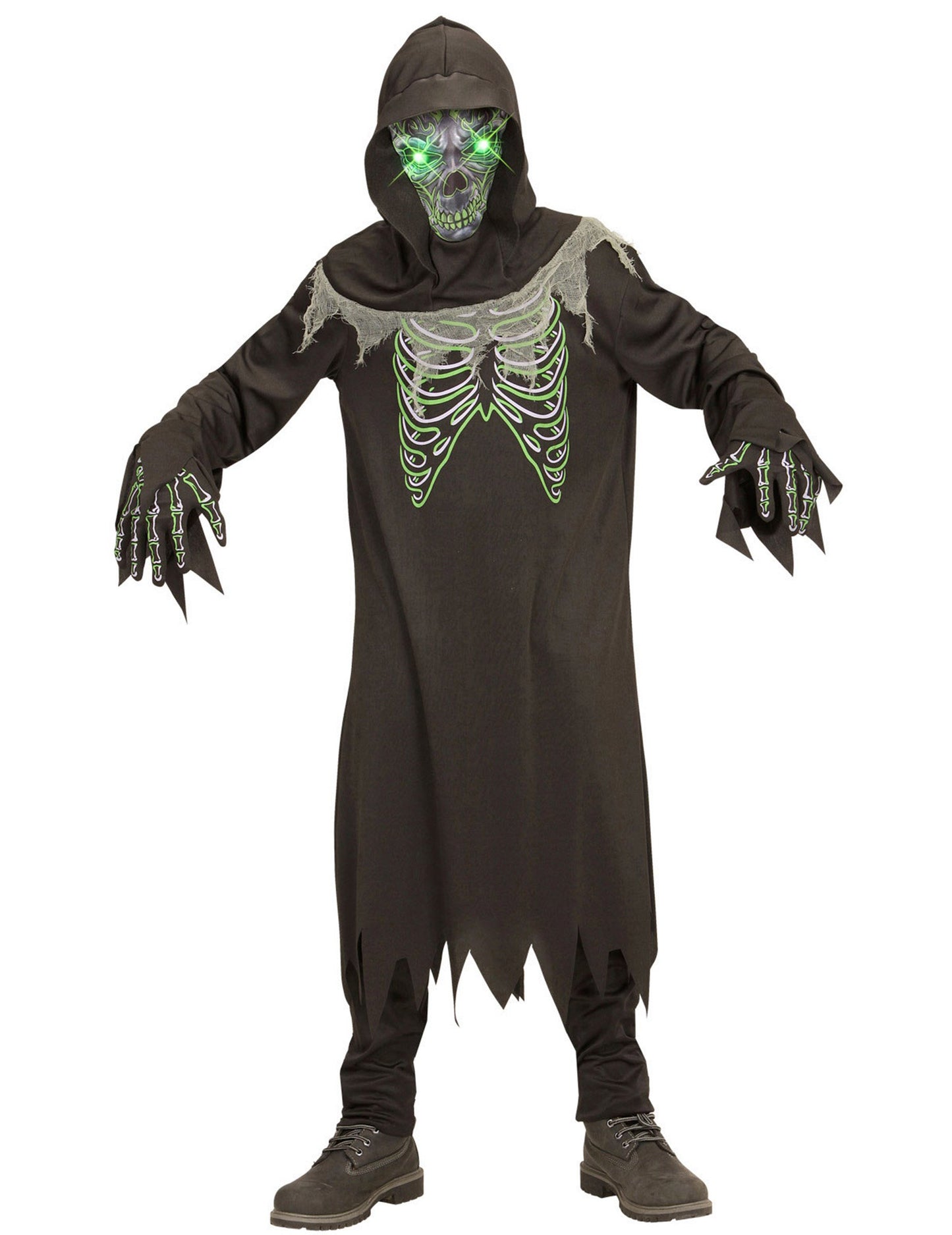 Deghizează cositorul pentru copii negri și verzi