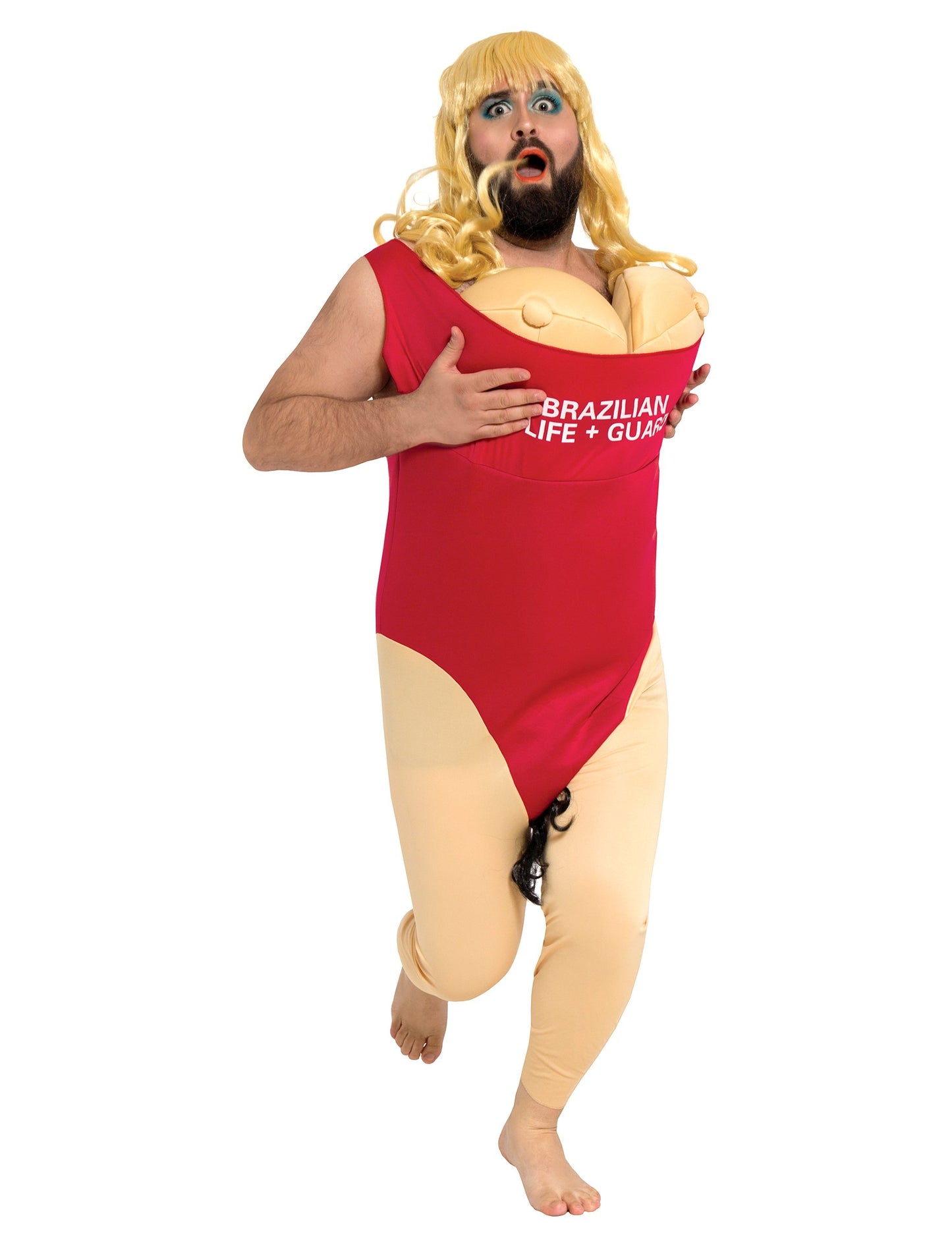 Costum umoristic de salvamar marime mare pentru barbati