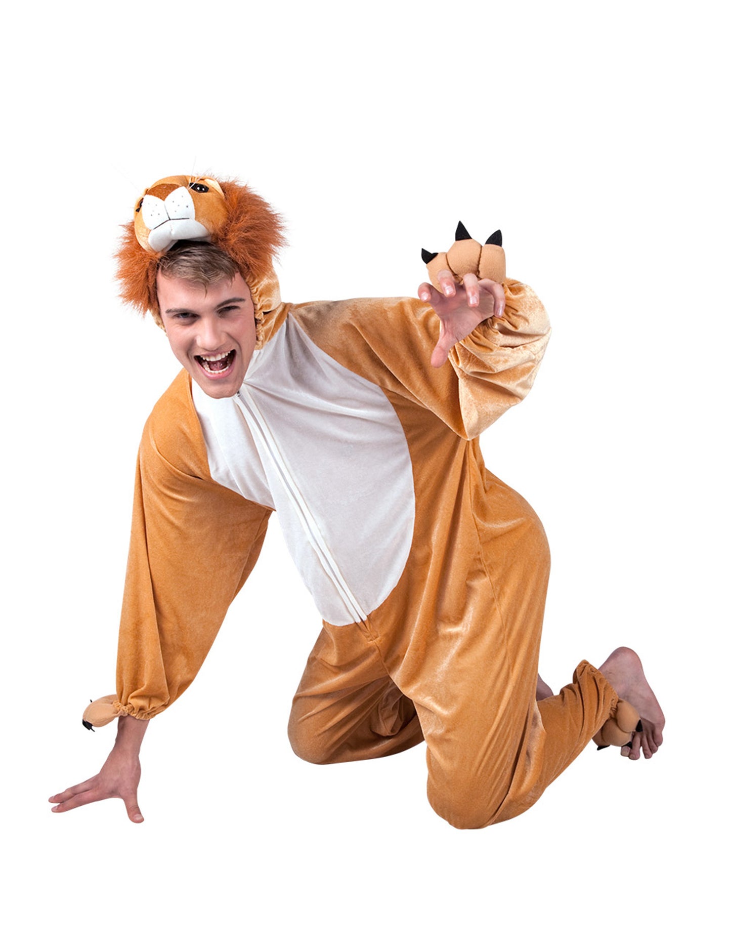 Costum de leu combinat pentru adulți