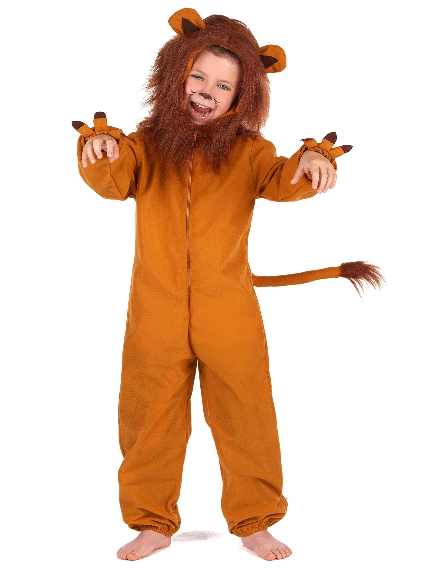 Costum de leu cu efect polar pentru copii