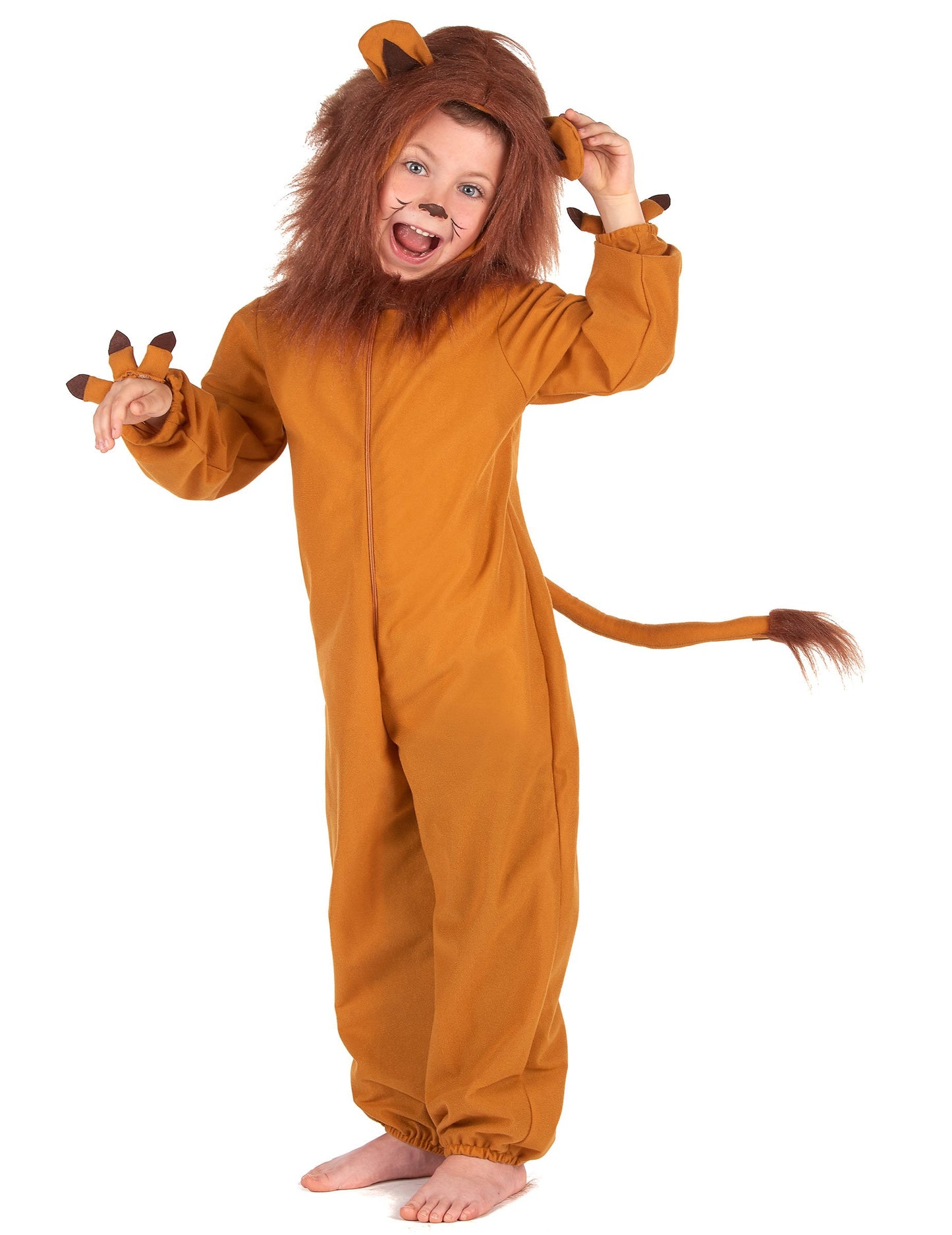 Costum de leu cu efect polar pentru copii