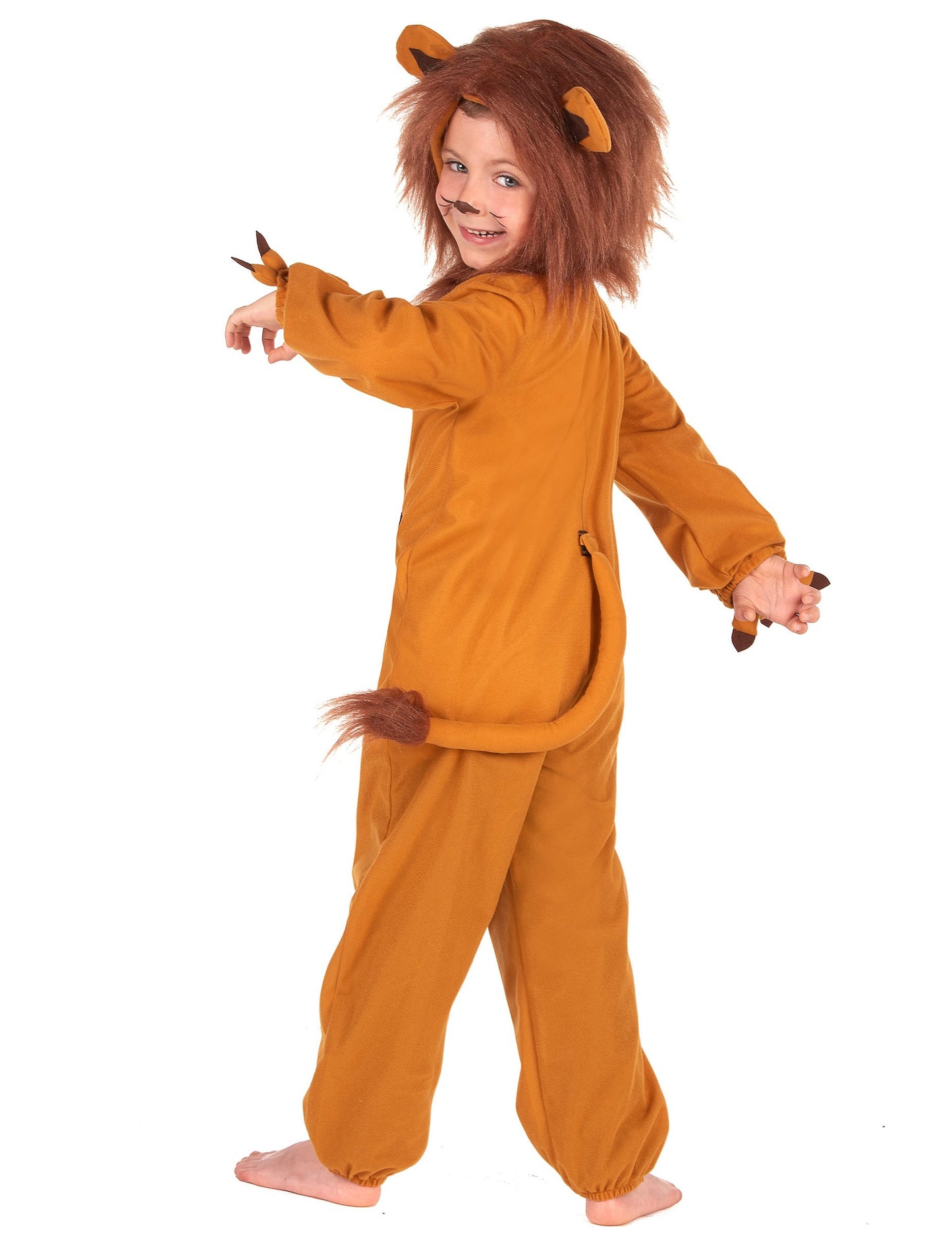 Costum de leu cu efect polar pentru copii