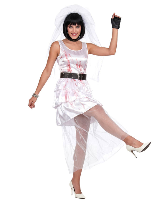 Costum căsătorit de femei de Halloween