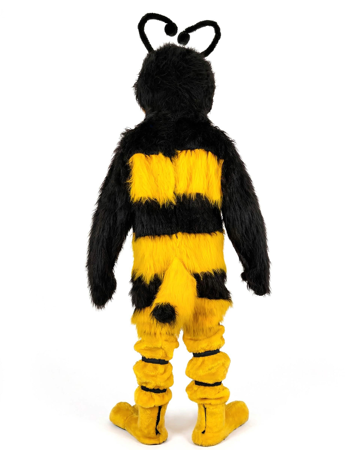 Costum mascote albină pentru adult galben și negru