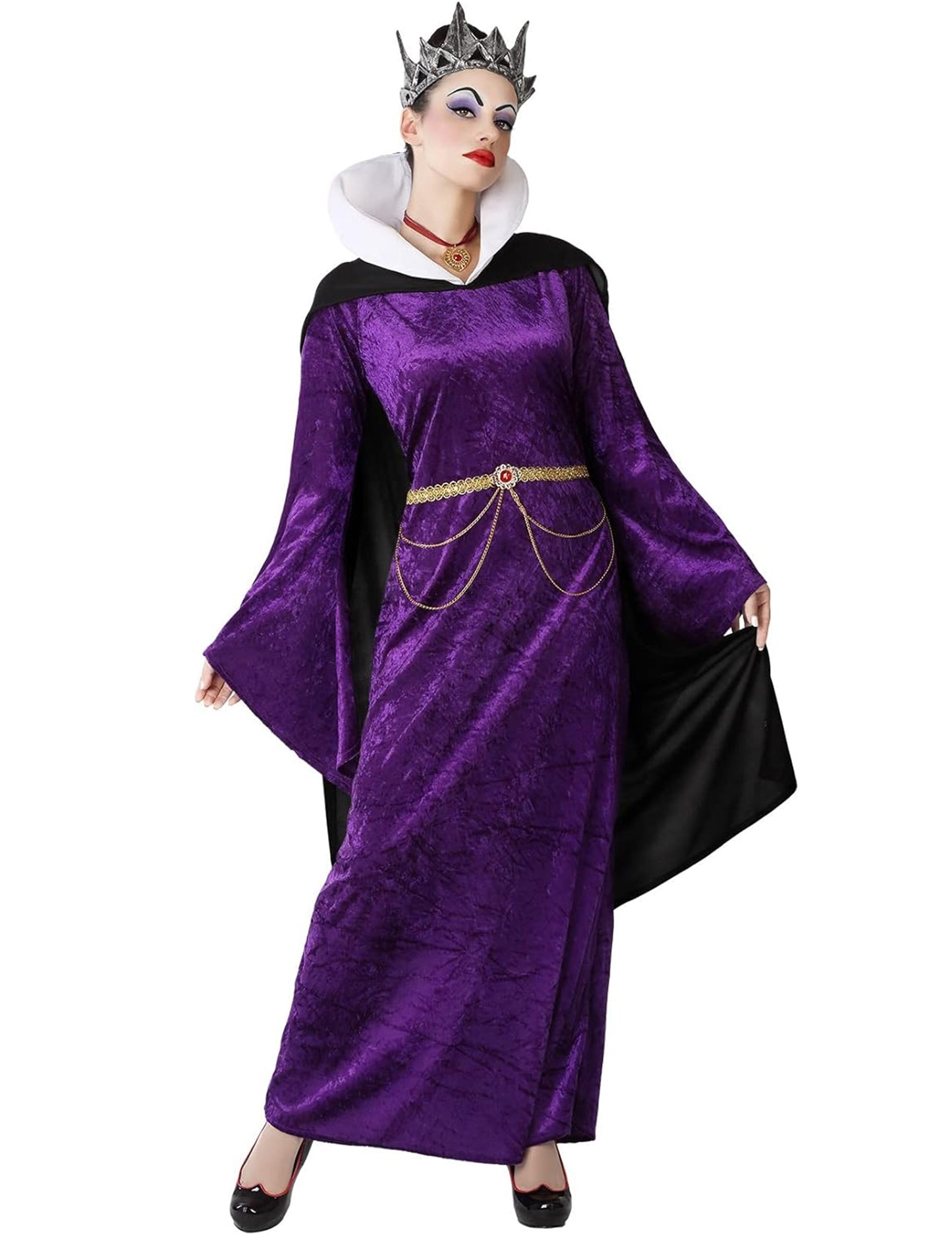 Femeia urâtă de deghizare a femeii violete