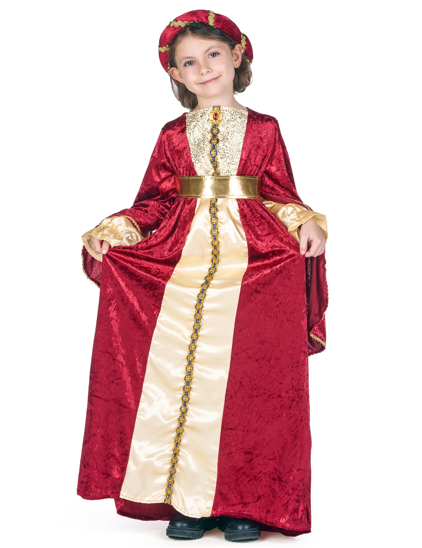 Costum de fată regină medievală