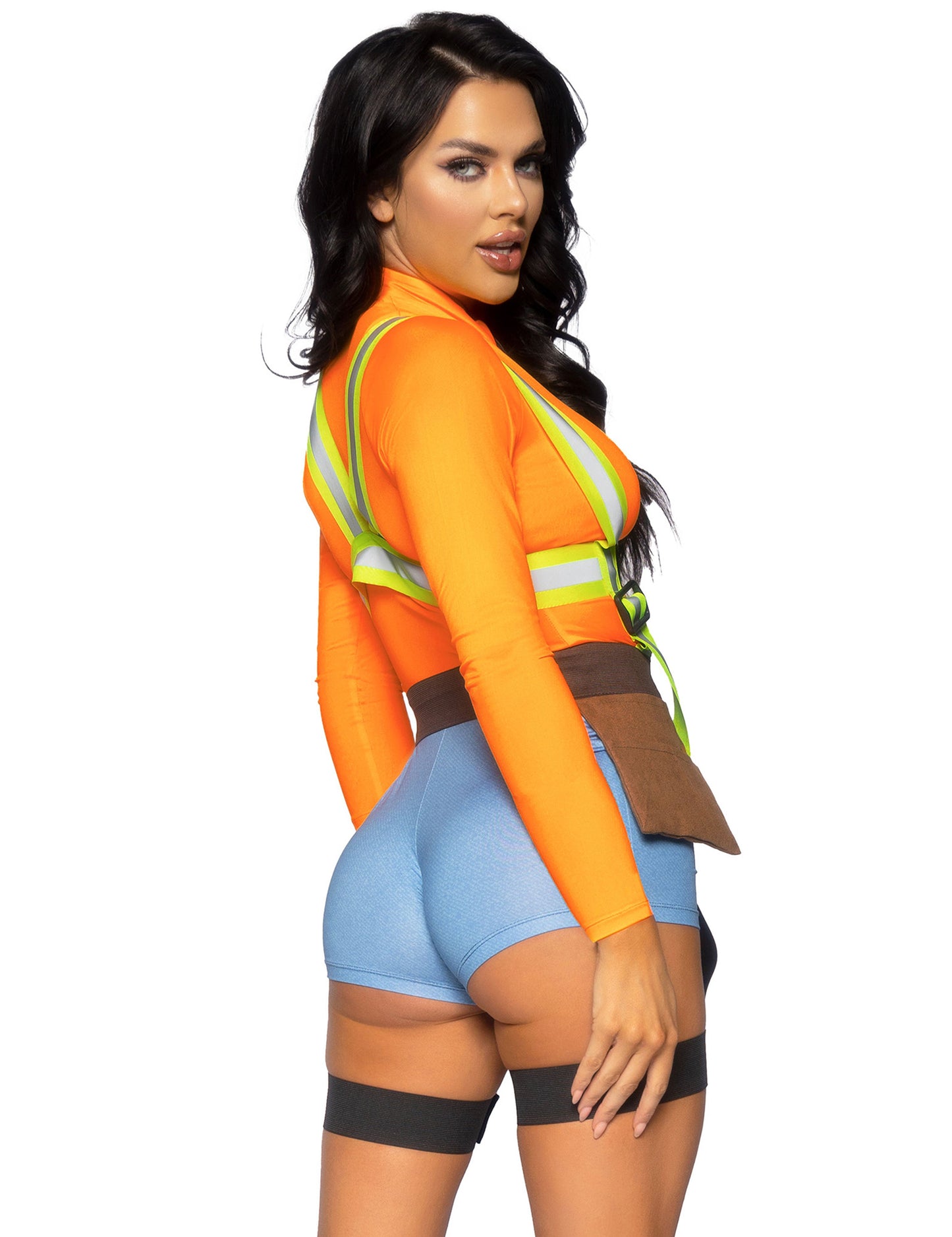 Déguisement ouvrier de chantier sexy femme
