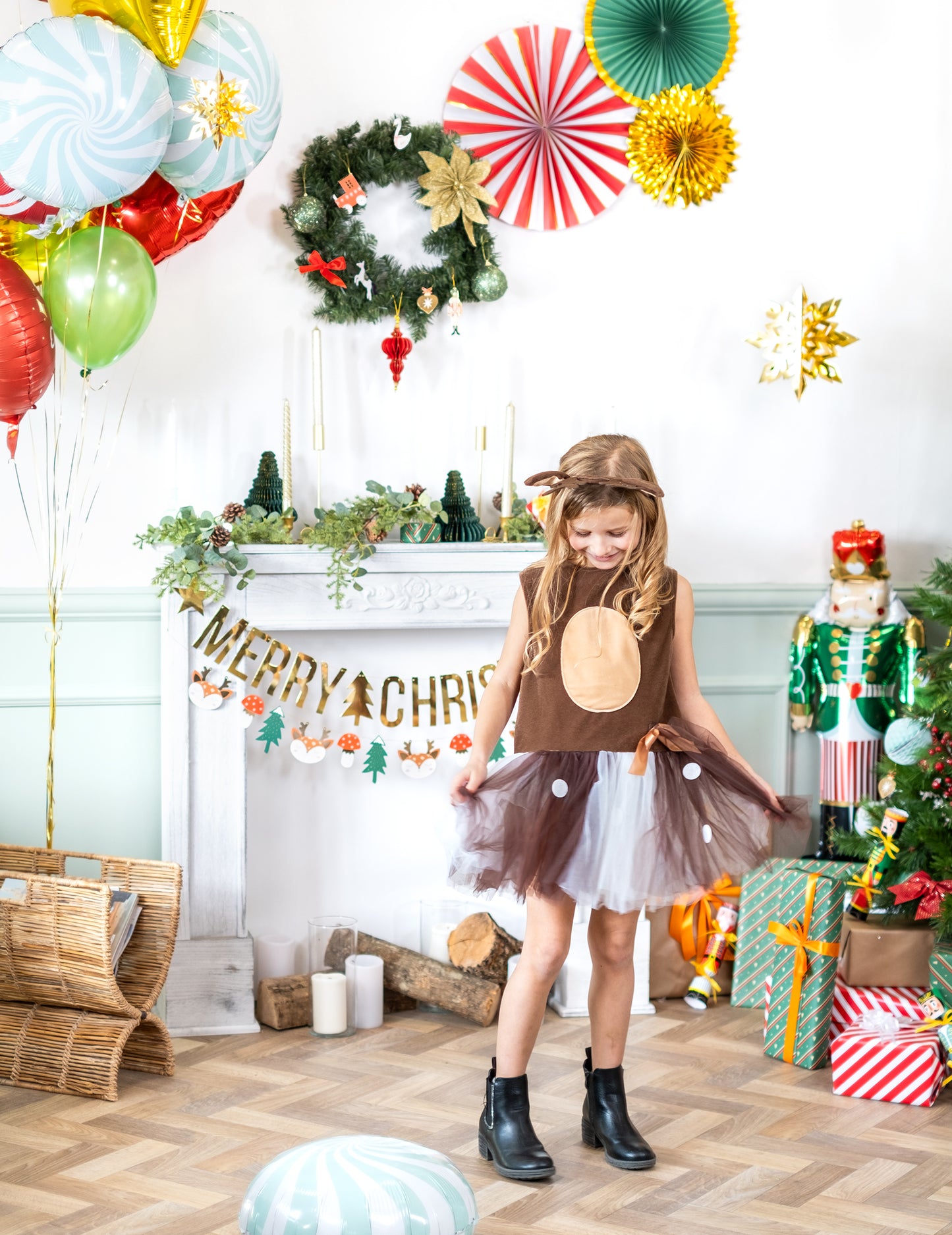 Fată mică deghizare Tutu Tutu