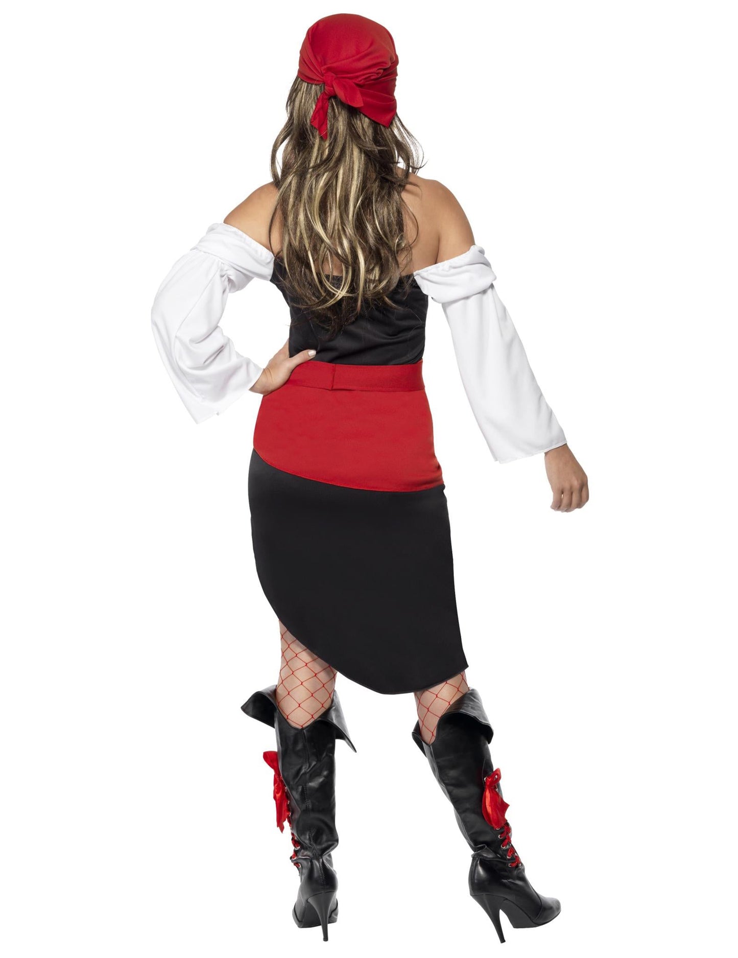 Costum pirat asimetric pentru femei