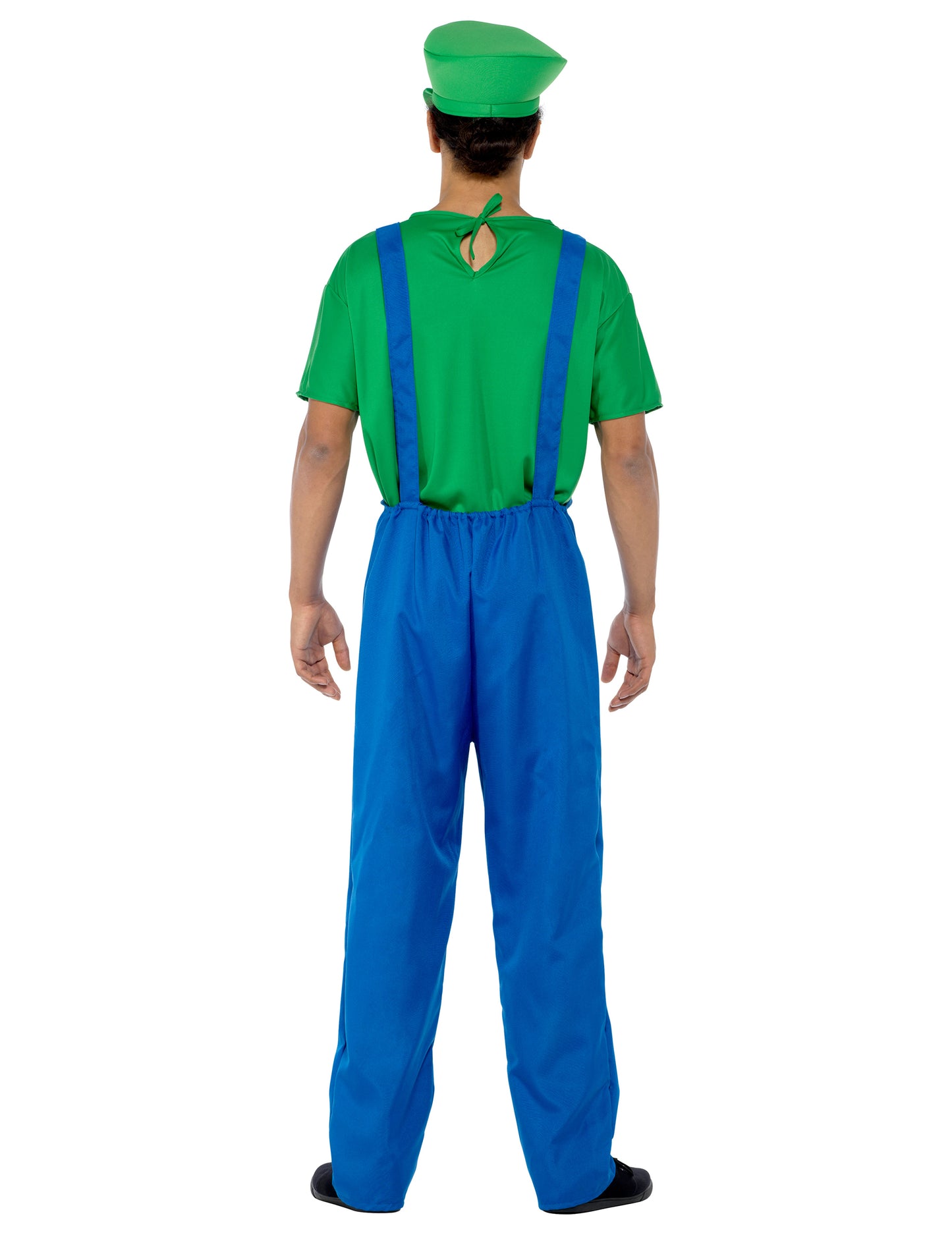 Costum de instalator verde pentru bărbați