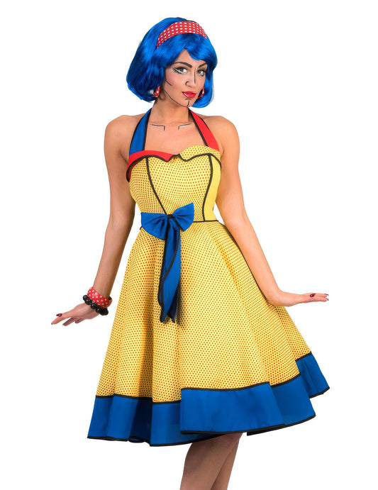 Costum Pop Art pentru femei