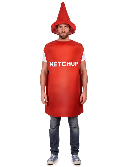 Costum pentru borcan de ketchup pentru adulți
