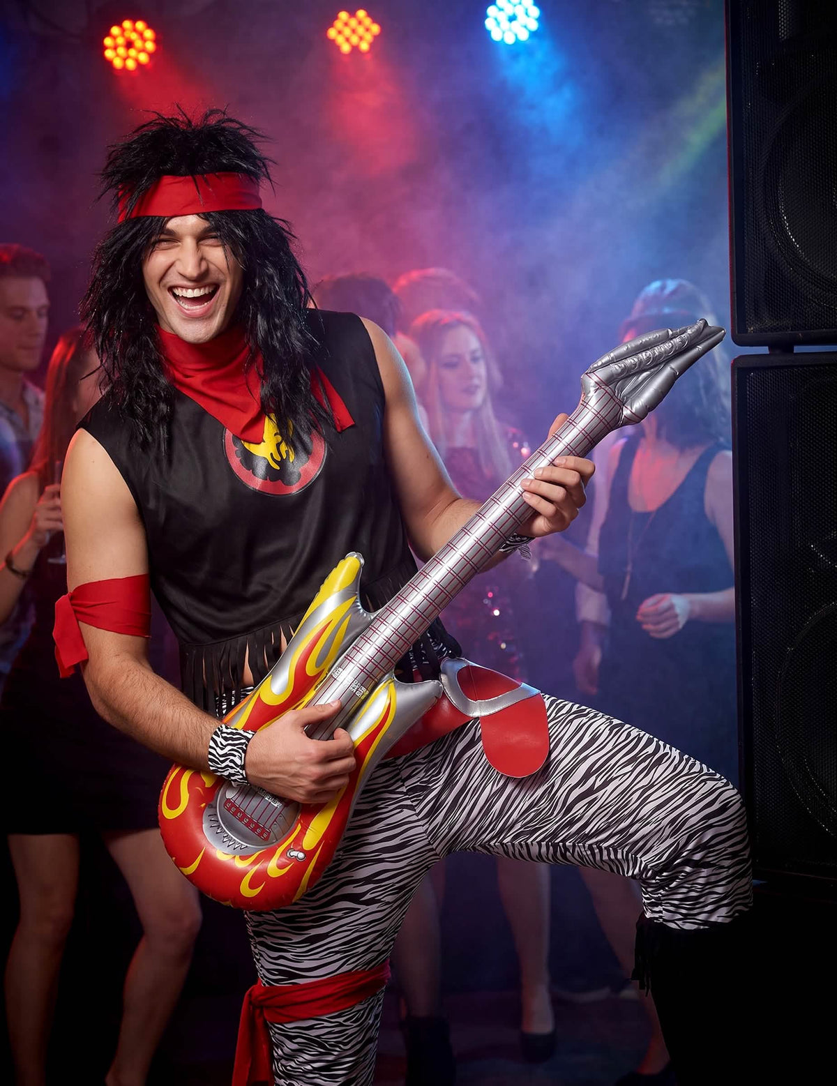 Rock Star deghizată pentru bărbați