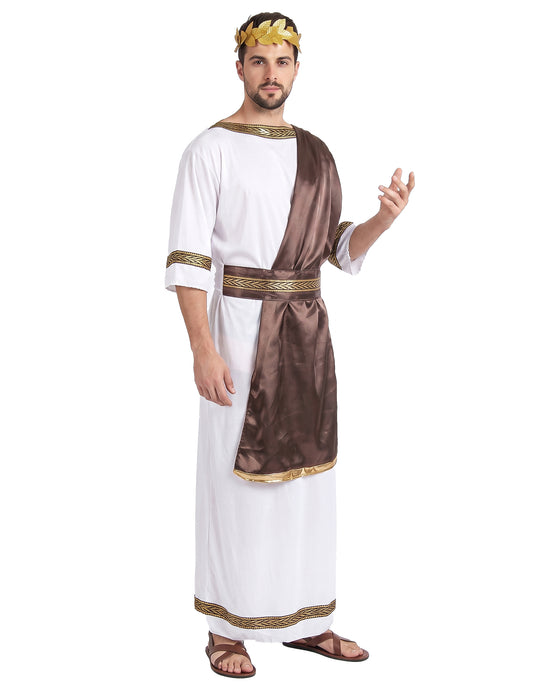 Om deghizat cu castan roman