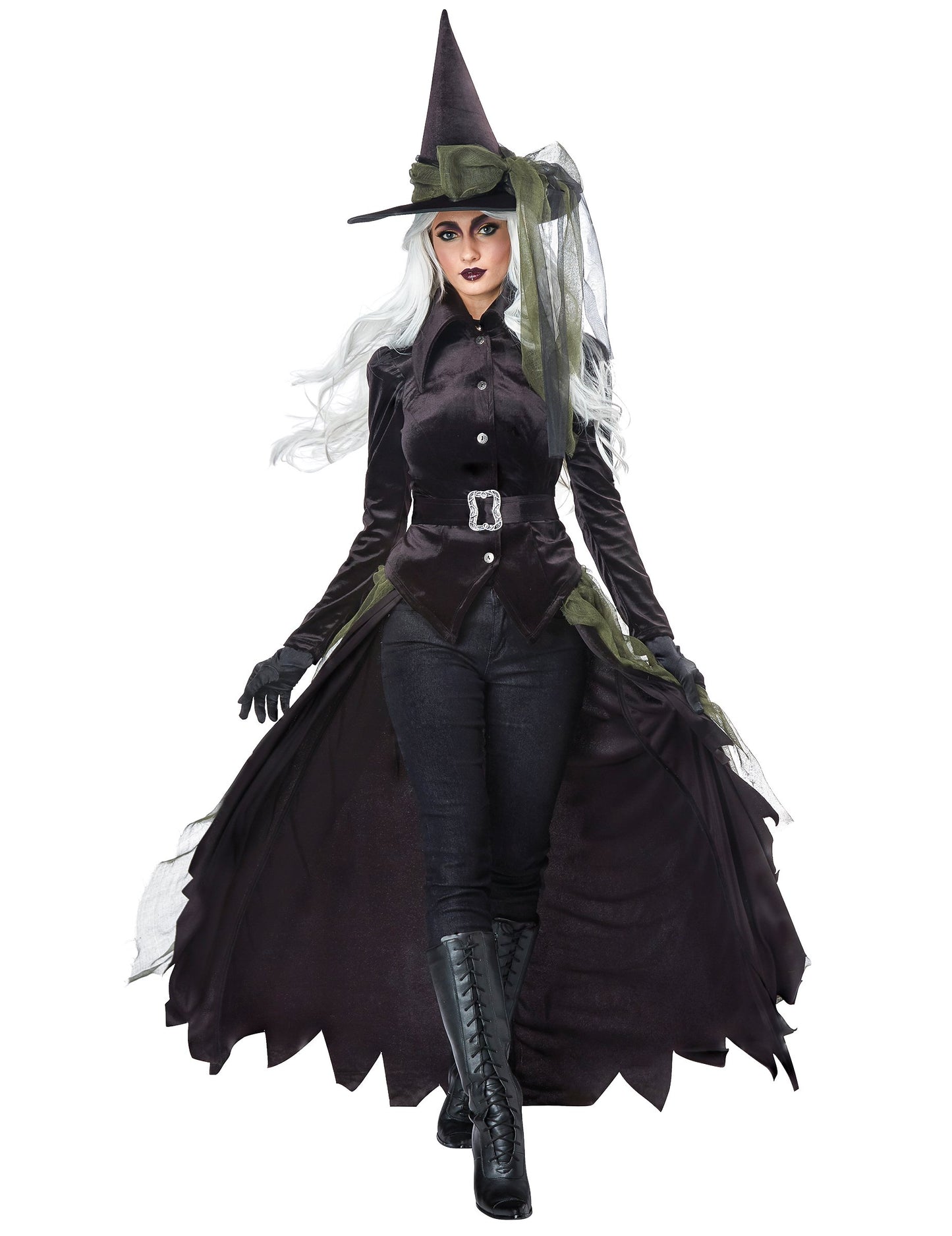 Deghizare vrăjitoare gotică adultă