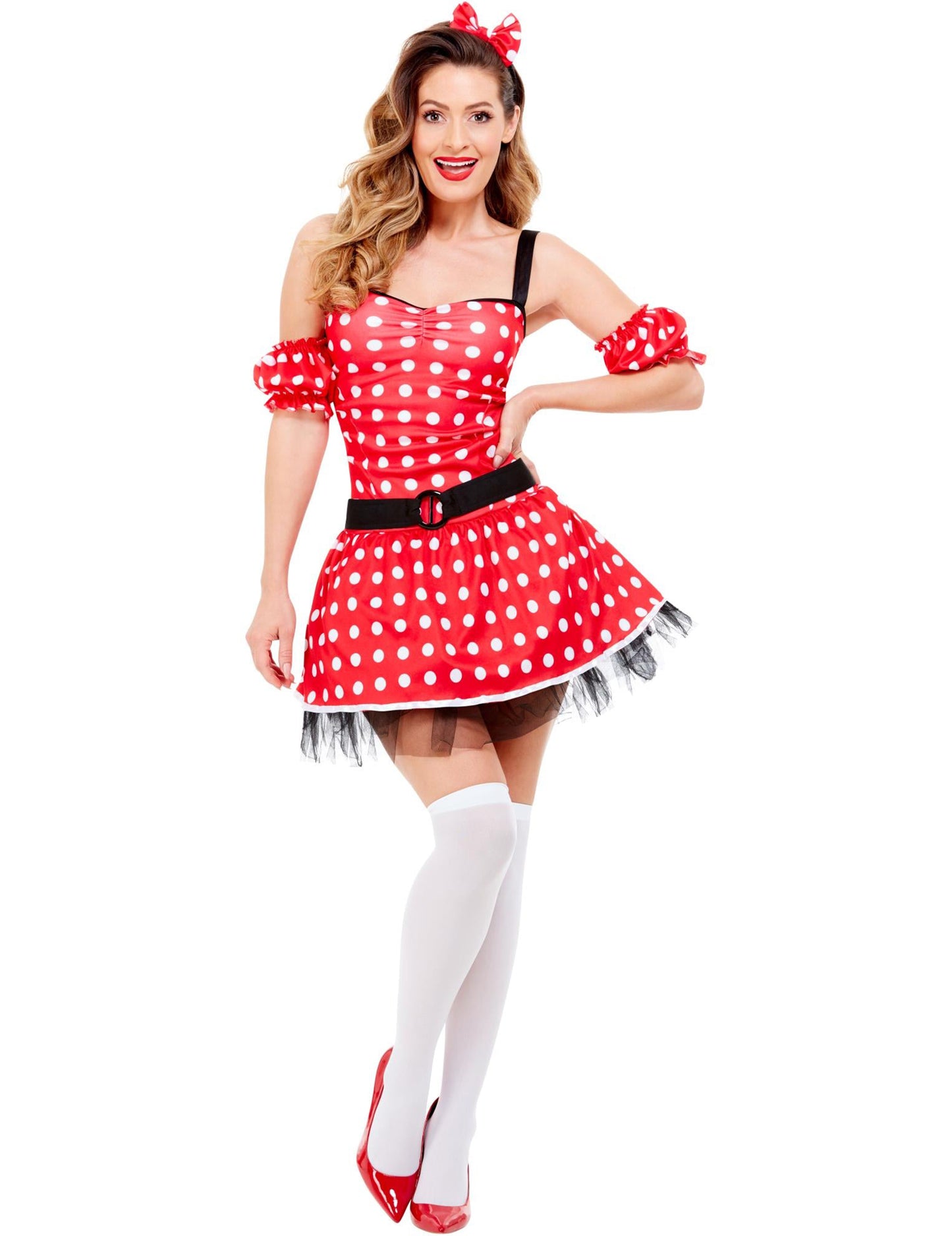 Costum de șoarece roșu roșu pentru femei