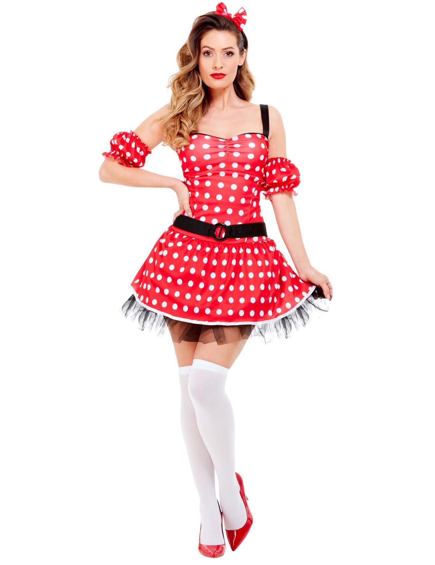 Costum de șoarece roșu roșu pentru femei
