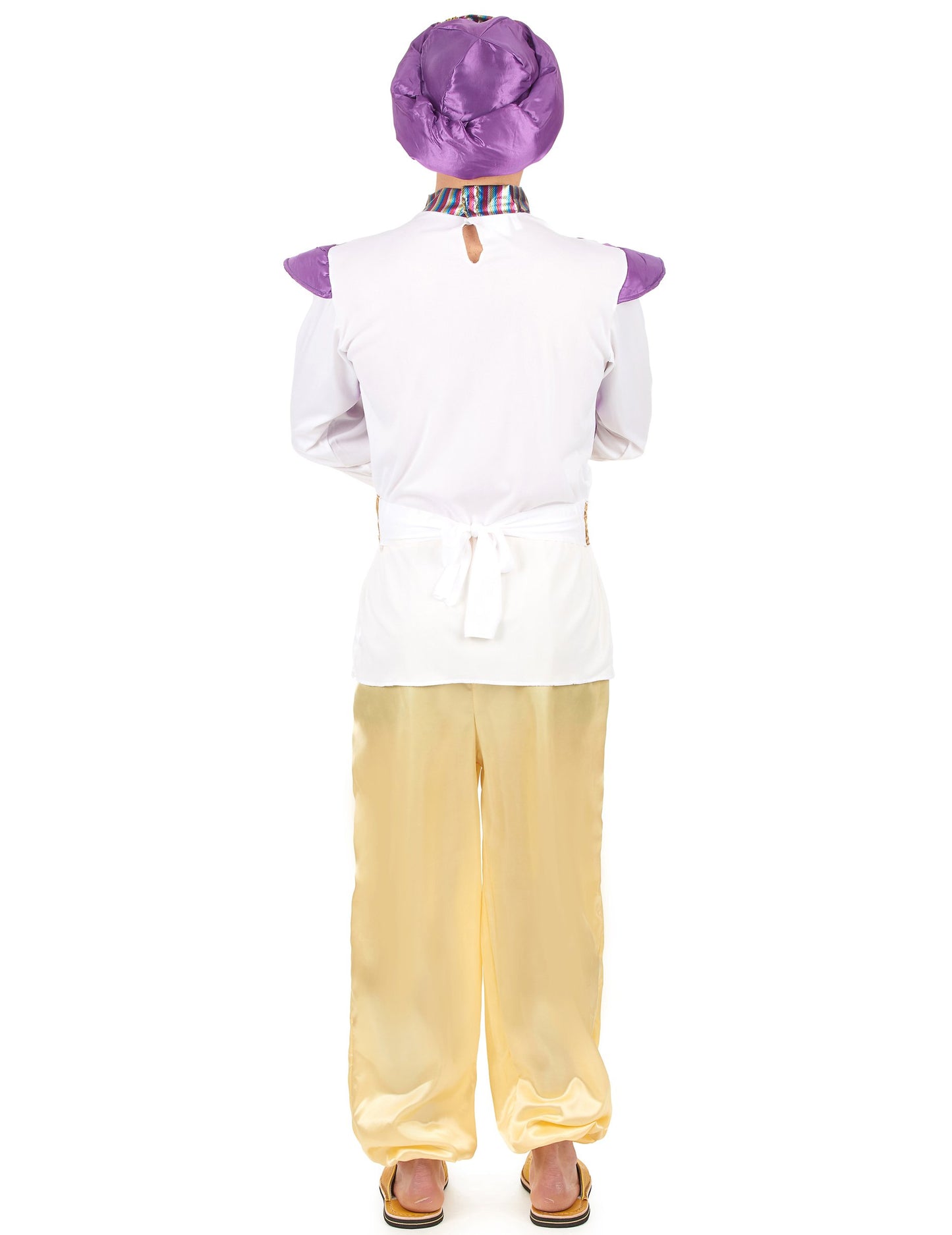 Vedere din spate a costumului de sultan pentru bărbați