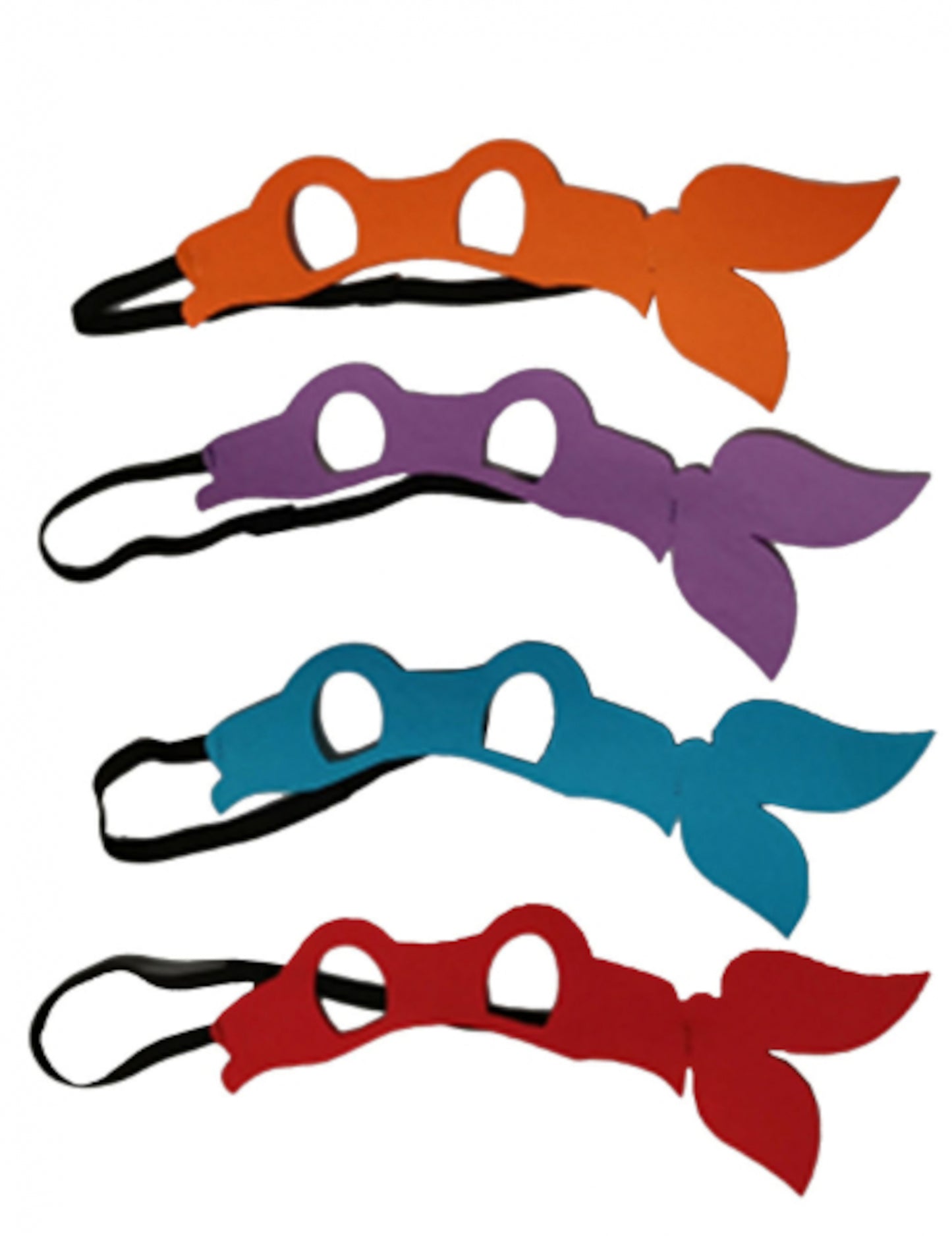 Costum de broască țestoasă cu 4 măști pentru femei