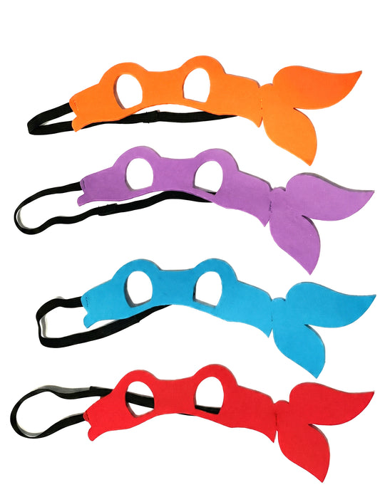 Costum de Țestoasele Ninja™ cu 4 măști pentru femeie