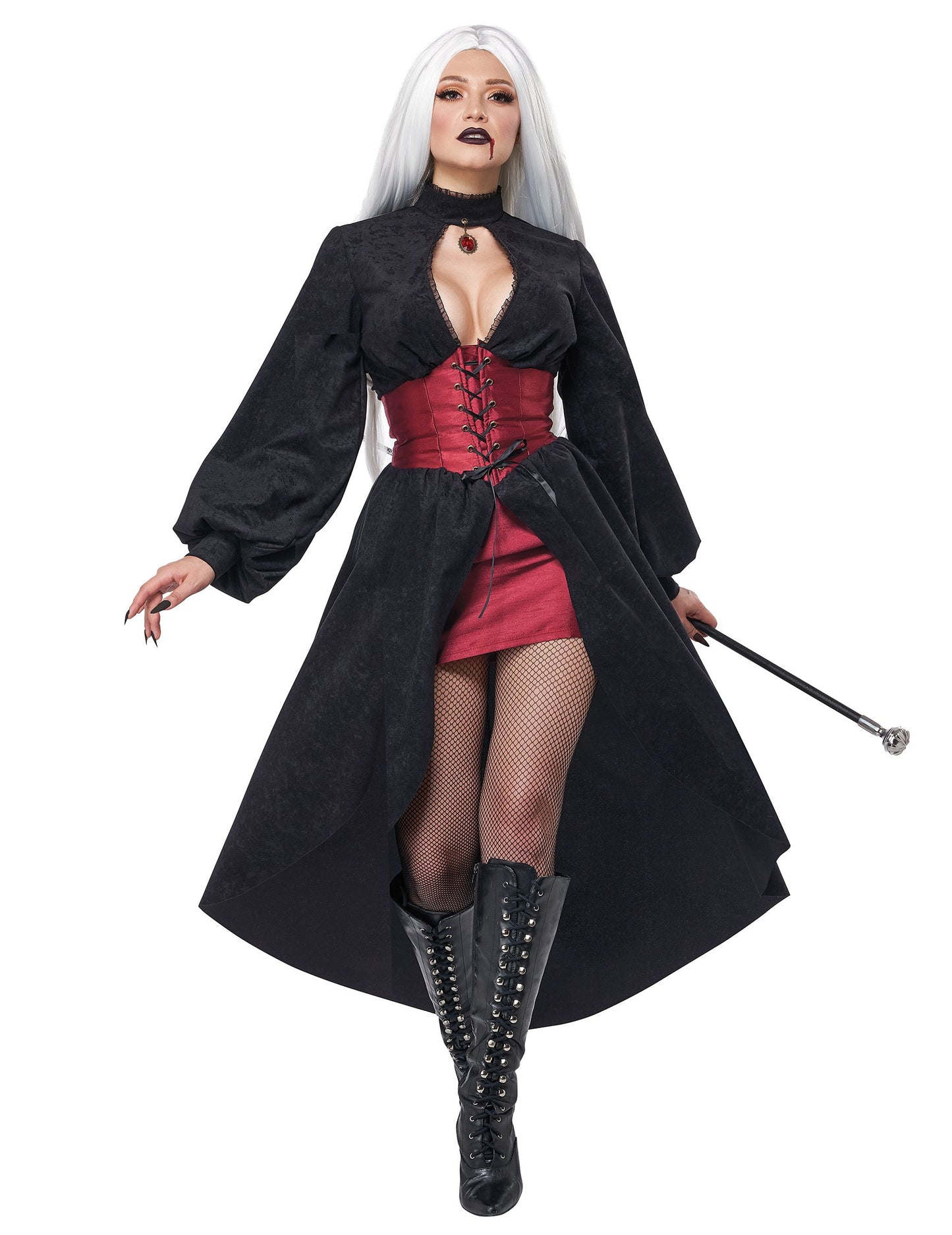 Déguisement vampire à corset luxe femme
