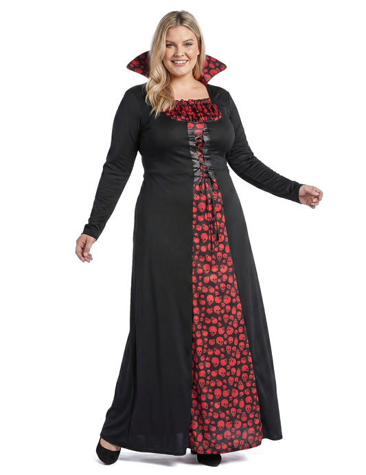 Costum elegant de vampiri dimensiunea femeii mari