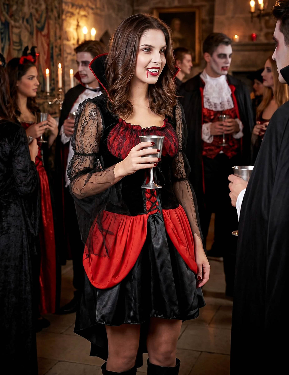 Sexy Red Vampire deghizare
