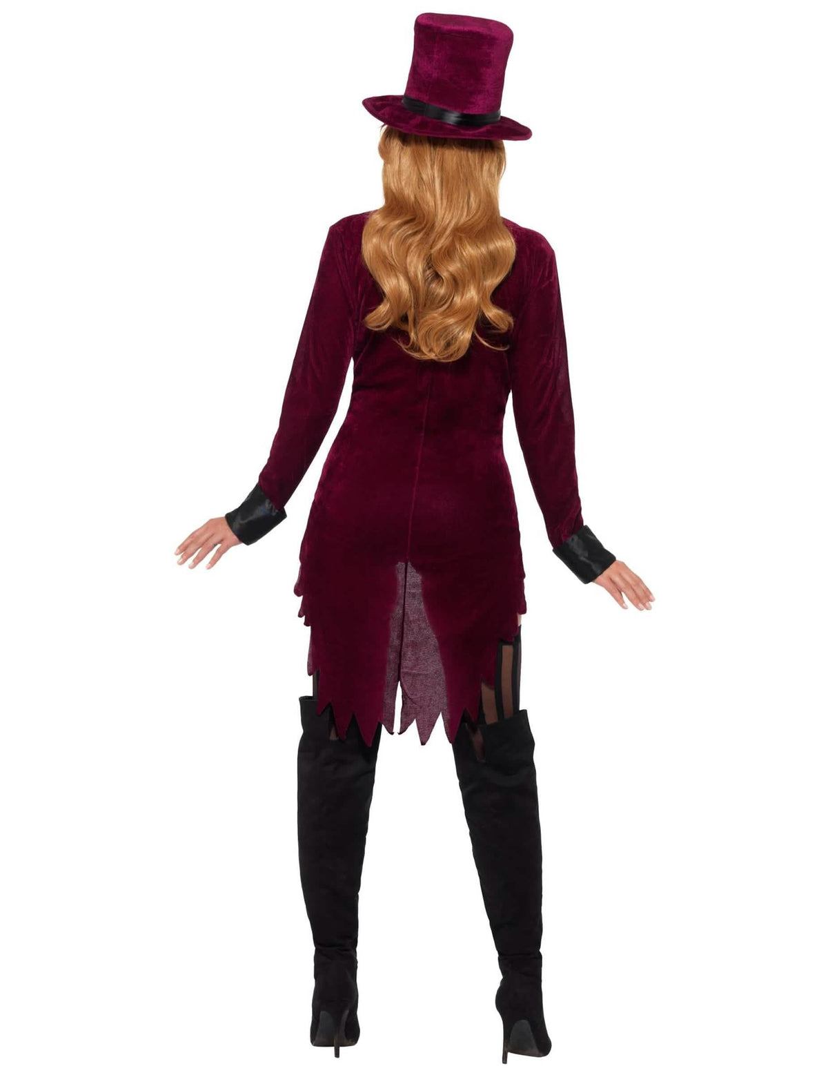 Vedere din spate a costumului voodoo sexy pentru femeie