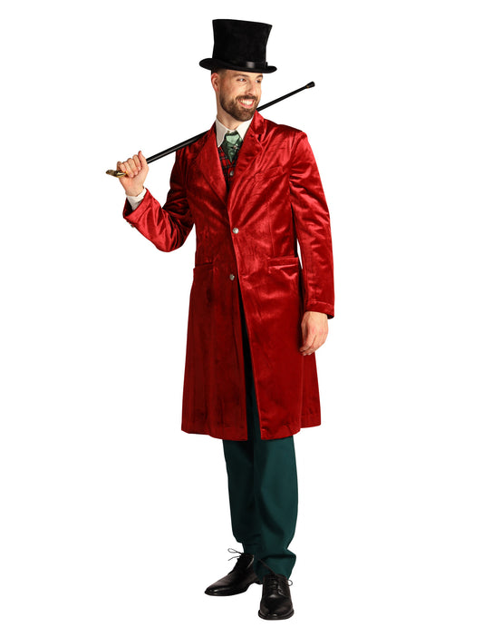 Costum victorian de Crăciun Charles Dickens pentru bărbați