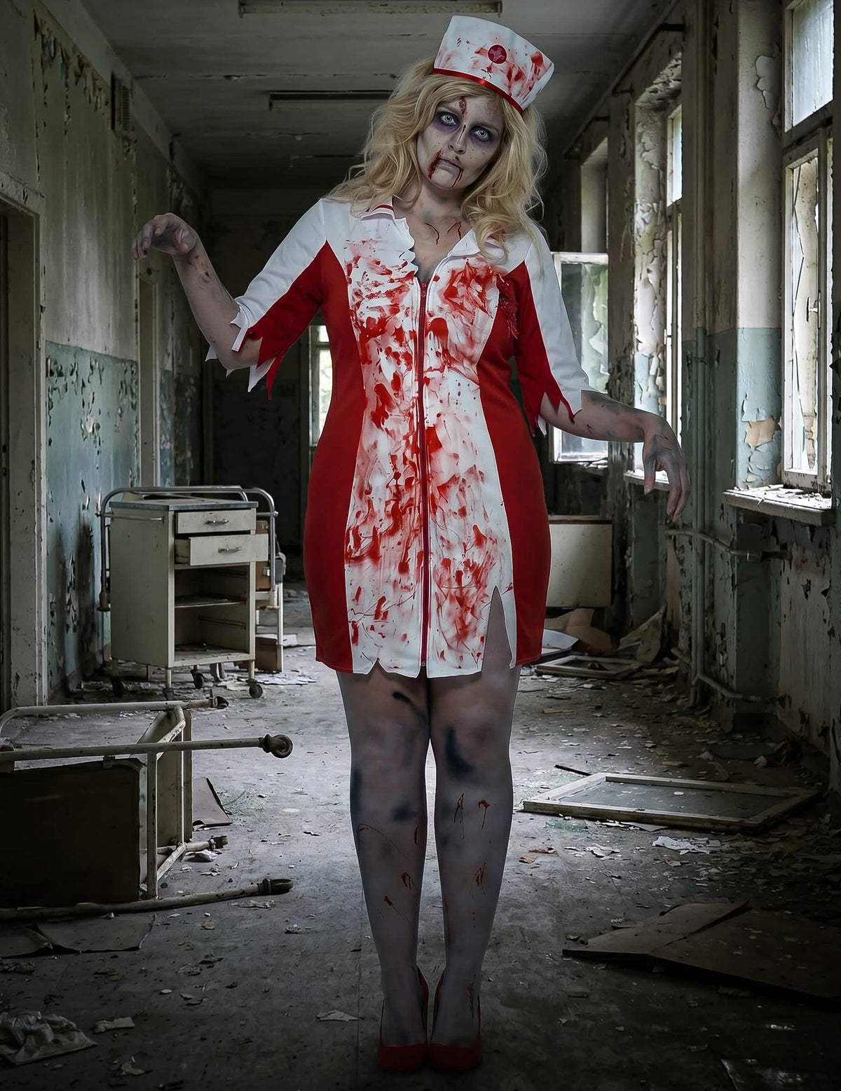 Halloween Zombie cu dimensiuni mari -Zombie deghizare