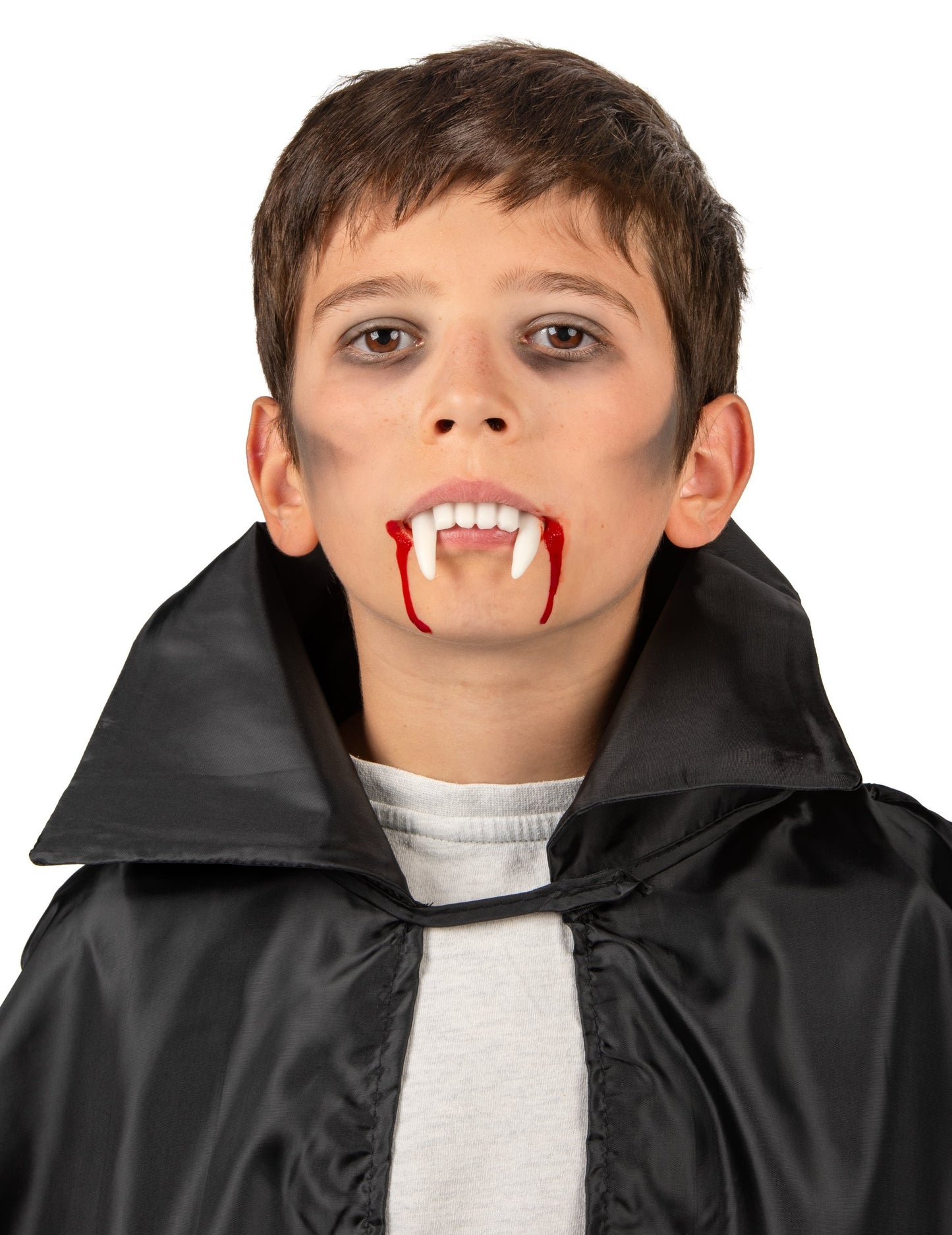 Copil vampir și adult de Halloween