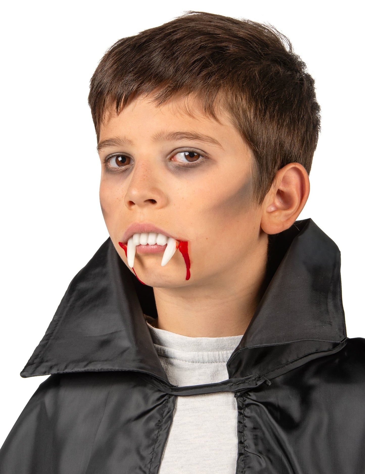 Copil vampir și adult de Halloween