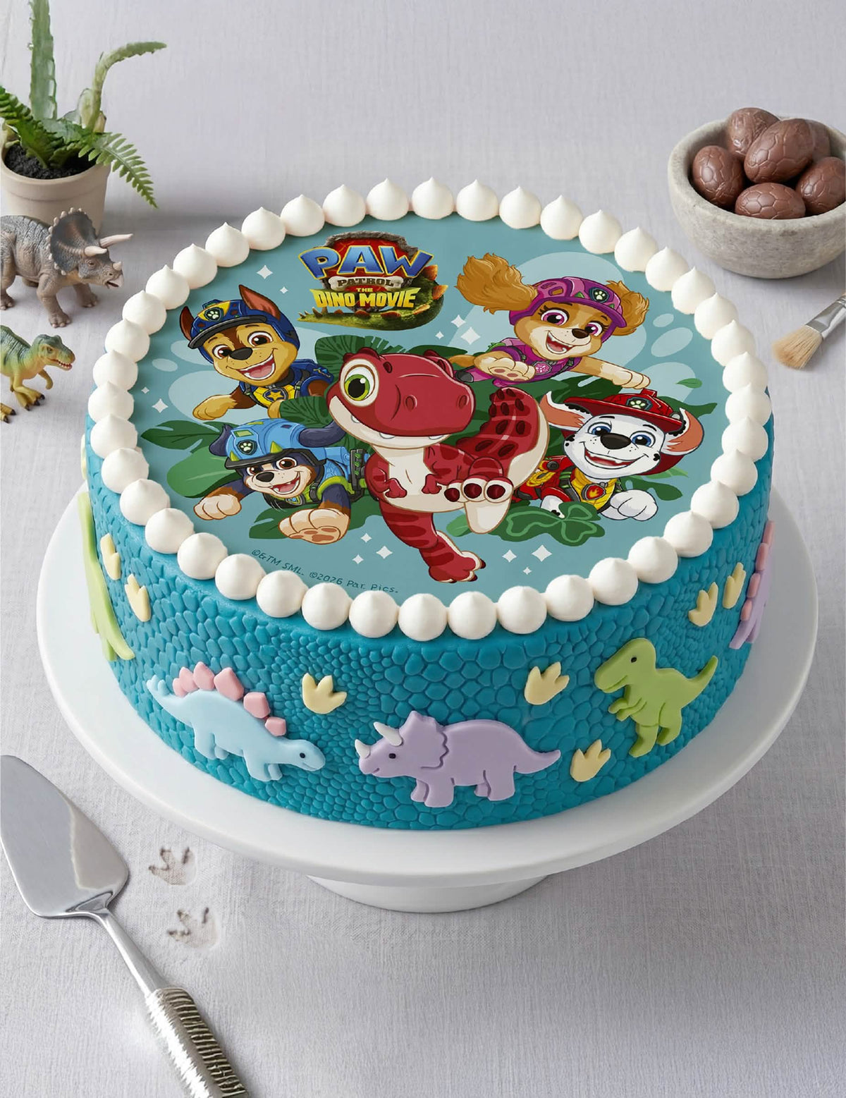 Disc de vafă pentru tort Patrula Cățelușilor™ 20 cm