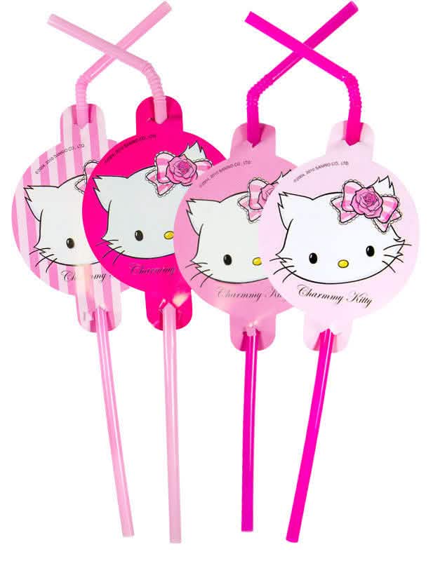 8 paie Charmmy Kitty pentru copil roz