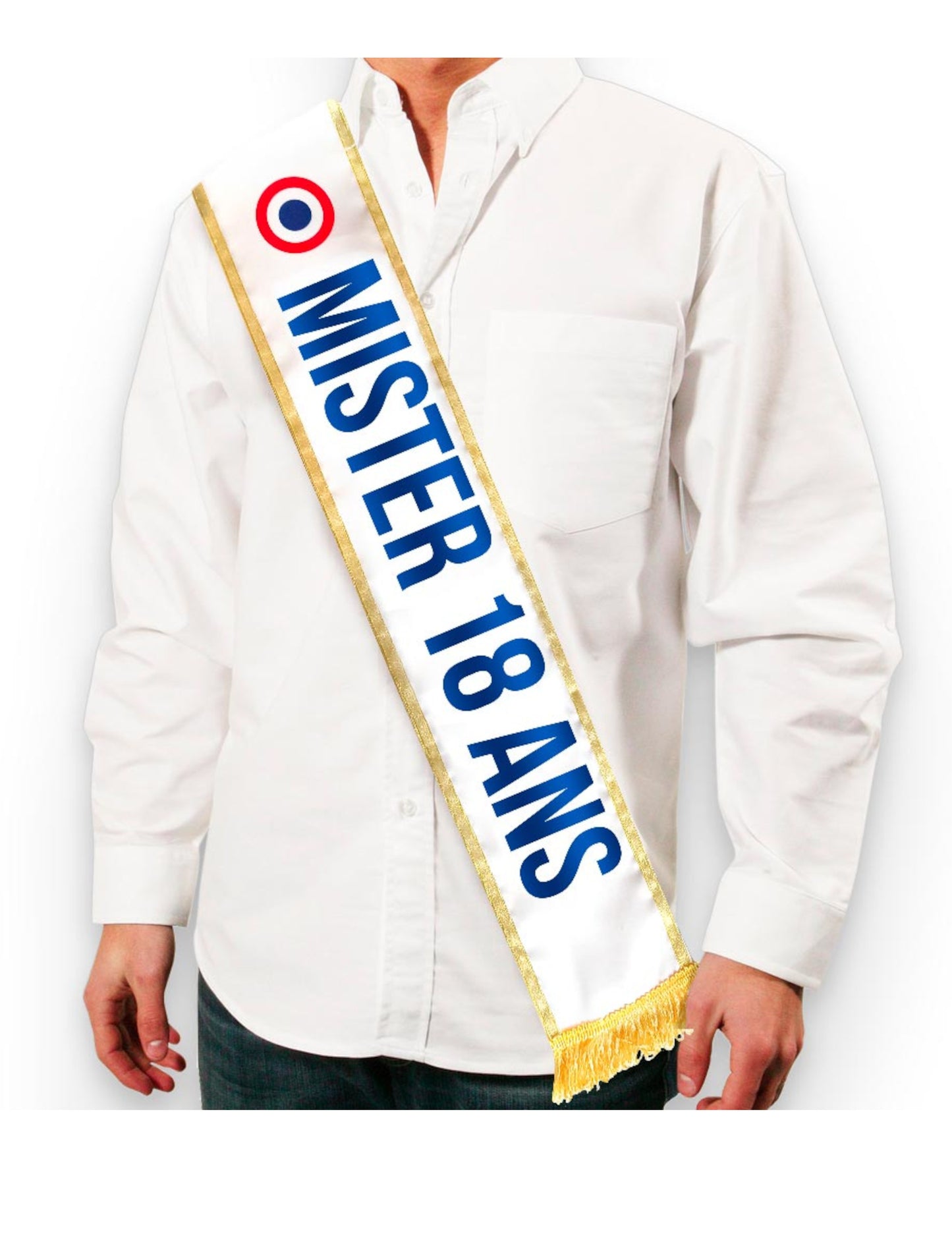 Eșarfă tricolore mister de 18 ani