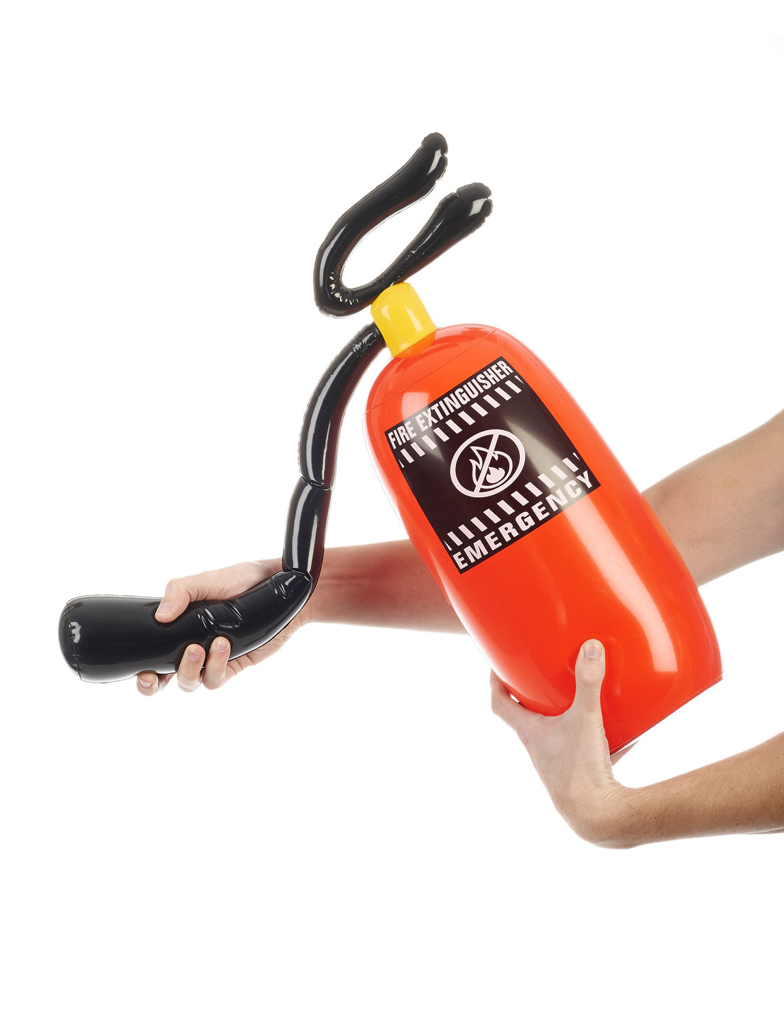 Prindere a extinctorului gonflabil de pompier