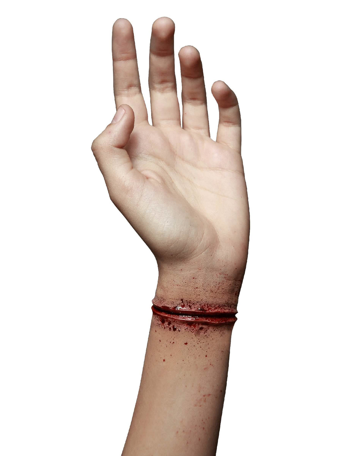 Rănire falsă, încheietură tăiată, pentru adult halloween, sângerând realist