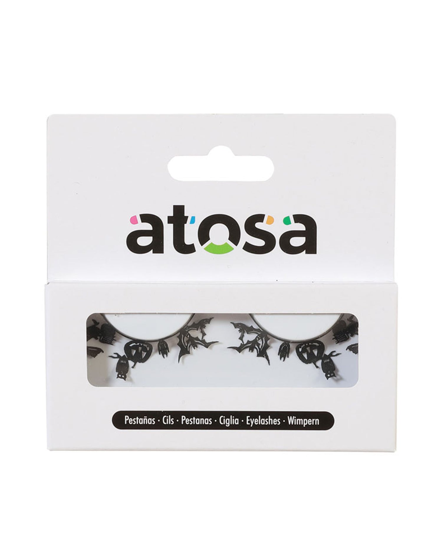 Gene false pentru adulți cu tematică de Halloween (gene false elegante)