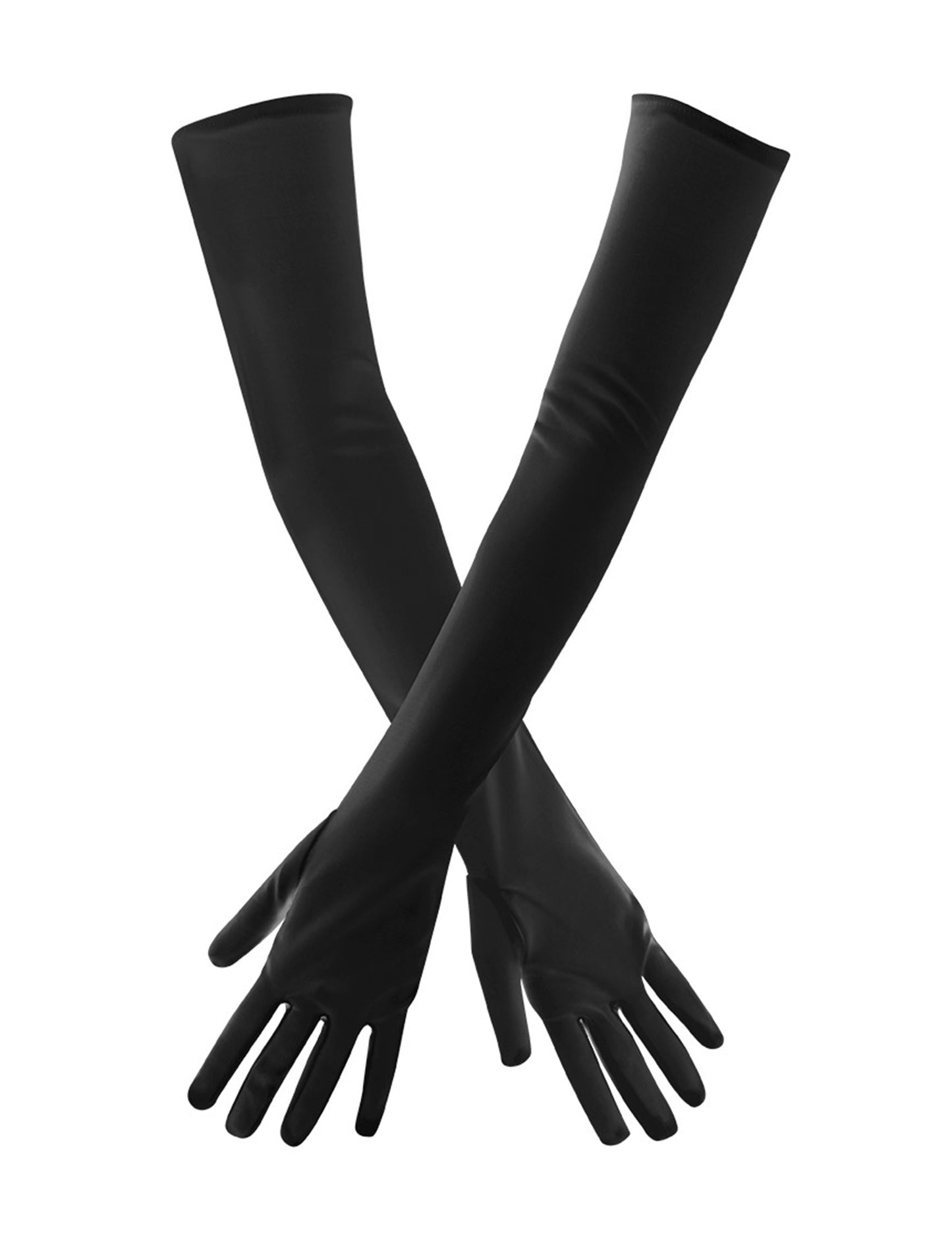 Mănuși lungi negre