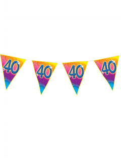 Decorațiune pentru sală de aniversare 40 de ani